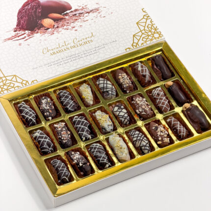 Premium Date Chocolate Box – 24 Pcs